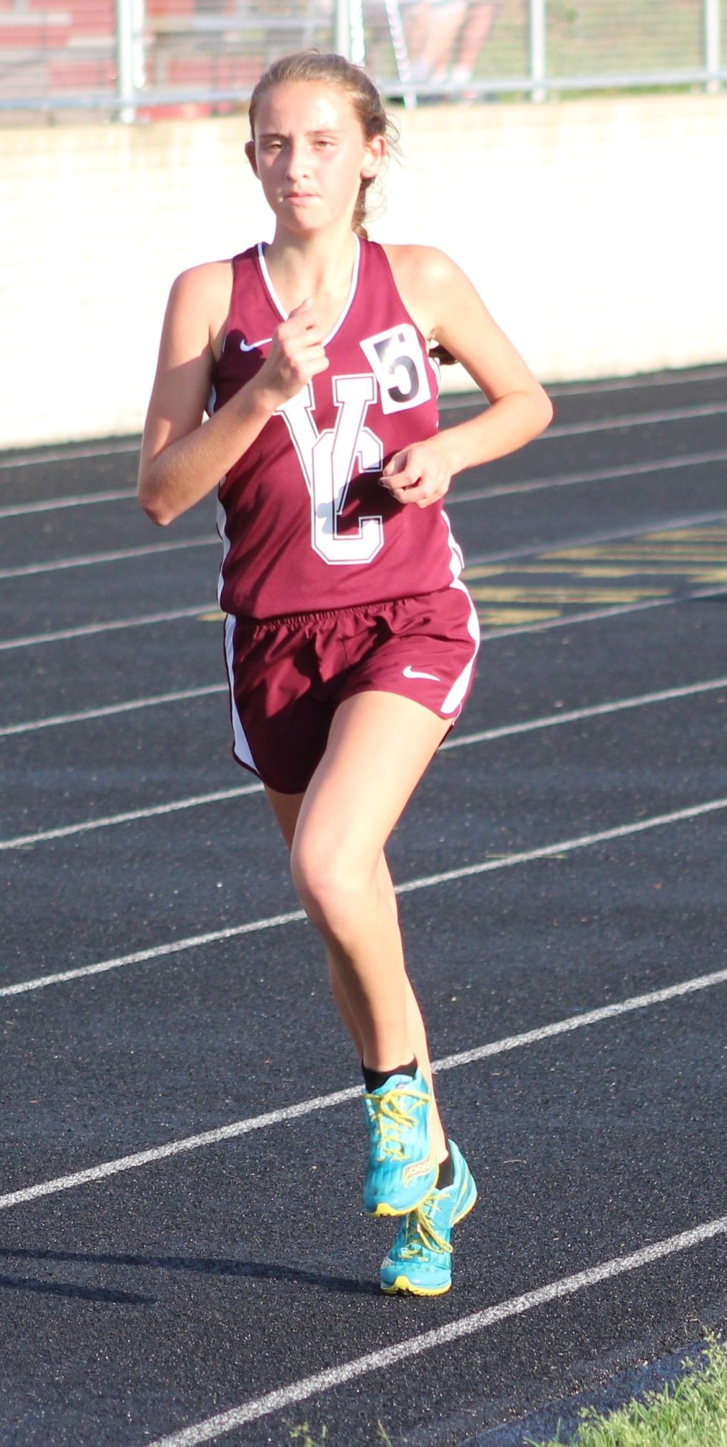 Rylee Fee girls 3,200m run